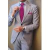 imageHISDERN Mens Tie Set Classic Woven Ties and Pocket Square Cufflinks Set Formal Business Wedding Neckties HandkerchiefD1hot Pink