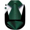 imageHISDERN Mens Tie Set Classic Woven Ties and Pocket Square Cufflinks Set Formal Business Wedding Neckties HandkerchiefDforest Green