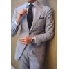 imageHISDERN Ties for Men Stripe Plaid Tie Classic Necktie Pocket Square Cufflinks Set for Formal Wedding Business PartyBlack