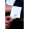 imageHISDERN Ties for Men Stripe Plaid Tie Classic Necktie Pocket Square Cufflinks Set for Formal Wedding Business PartyBluewhite