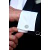 imageHISDERN Ties for Men Stripe Plaid Tie Classic Necktie Pocket Square Cufflinks Set for Formal Wedding Business PartyGreen