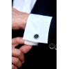 imageHISDERN Ties for Men Stripe Plaid Tie Classic Necktie Pocket Square Cufflinks Set for Formal Wedding Business PartyNavy Blue