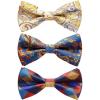 image36 Pack Bow Tie Paisley Plaid Dot PreTie Bow Tie Classic Formal Bow Ties for Men Adjustable Bowtie Tuxedo Wedding1b15