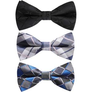 image36 Pack Bow Tie Paisley Plaid Dot PreTie Bow Tie Classic Formal Bow Ties for Men Adjustable Bowtie Tuxedo Wedding2b01
