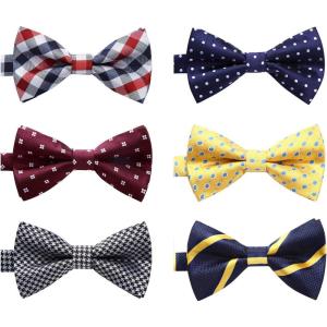 image36 Pack Bow Tie Paisley Plaid Dot PreTie Bow Tie Classic Formal Bow Ties for Men Adjustable Bowtie Tuxedo Wedding3b602