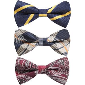 image36 Pack Bow Tie Paisley Plaid Dot PreTie Bow Tie Classic Formal Bow Ties for Men Adjustable Bowtie Tuxedo WeddingB12