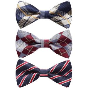 image36 Pack Bow Tie Paisley Plaid Dot PreTie Bow Tie Classic Formal Bow Ties for Men Adjustable Bowtie Tuxedo WeddingB14