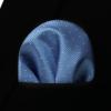 imageHISDERN Polka Dot Ties for Men Classic Silk Ties and Pocket Square Formal Business Necktie Handkerchief Wedding PartyBlight Blue  White