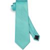imageHISDERN Polka Dot Ties for Men Classic Silk Ties and Pocket Square Formal Business Necktie Handkerchief Wedding PartyDblue