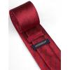 imageHISDERN Polka Dot Ties for Men Classic Silk Ties and Pocket Square Formal Business Necktie Handkerchief Wedding PartyDred  Blue