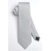imageHISDERN Polka Dot Ties for Men Classic Silk Ties and Pocket Square Formal Business Necktie Handkerchief Wedding PartyFsilver  Grey