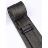 imageHISDERN Polka Dot Ties for Men Classic Silk Ties and Pocket Square Formal Business Necktie Handkerchief Wedding PartyGdark Green