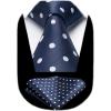 C-navy Blue & White
