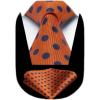 C-orange & Navy Blue
