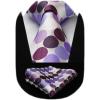 E-purple & White