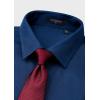 imageHISDERN Mens Short Sleeve Dress Shirts Solid Wrinkle Free Formal Summer Shirt Business Casual Stretch Button Down ShirtsBnavy Blue
