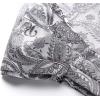 imageHISDERN Ascot Tie Mens Cravat Ties Floral Paisley Polka Dot Jacquard Self Ascots Cravat Scarf Wedding PartyDgray  Silver