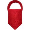 imageHISDERN Ascot Tie Mens Cravat Ties Floral Paisley Polka Dot Jacquard Self Ascots Cravat Scarf Wedding PartyFred 2
