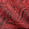 imageHISDERN Ascot Tie Mens Cravat Ties Floral Paisley Polka Dot Jacquard Self Ascots Cravat Scarf Wedding PartyFred Black Paisley