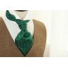imageHISDERN Ascot Tie Mens Cravat Ties Floral Paisley Polka Dot Jacquard Self Ascots Cravat Scarf Wedding PartyGreen 1