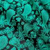 imageHISDERN Ascot Ties for Men Paisley Cravat Tie and Pocket Square Set Floral Mens Ascot Scarf Handkerchief Wedding PartyA02 Dark Green