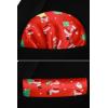 imageHISDERN Christmas Ties for Men Holiday Festival Funny Tie and Pocket Square Set Vacation Xmas Party Necktie HandkerchiefB11 Red  Snowman 3