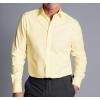 imageHISDERN Mens Dress Shirts Long Sleeve Button Down Shirts for Men Casual Solid Formal Business Regular Fit Shirt with PocketLight Yellow