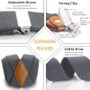 imageHISDERN Bow Tie and Suspenders for Men Elastic XBack Suspender and Bowtie Set Adjustable Braces for Wedding TuxedoF1grey 2