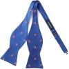 imageHISDERN Bow tie and Suspenders for Men Plaid Suspender Self Bowtie Pocket Square Adjustable Y Shape Mens Trouser Braces03flamingo  Blue