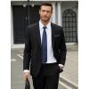 imageHISDERN Mens Stretch Wrinkle Free Dress Shirts Long Sleeve Non Iron Business Button Down Formal Shirt for Work Wedding PromAwhite