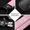 imageHISDERN Suspenders for Men Paisley Floral Bow tie Suspender Pocket Square Sets Adjustable Y Shape 6 Clips Wedding Braces01pink Paisley