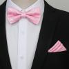 imageHISDERN Suspenders for Men Paisley Floral Bow tie Suspender Pocket Square Sets Adjustable Y Shape 6 Clips Wedding Braces01pink Paisley