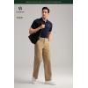 imageHISDERN Flex 505 Mens Relaxed Fit Golf Pants Stretch 30quot32quot Quick Dry No Iron for Daily Casual Work with Utility PocketKhaki