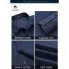 imageHISDERN Oxford 112 Mens Long Sleeve Oxford Dress Shirt Button Down Collar Breathable Business Casual for Work Formal WearBnavy Blue