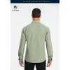 imageHISDERN Oxford 112 Mens Long Sleeve Oxford Dress Shirt Button Down Collar Breathable Business Casual for Work Formal WearOlive Green