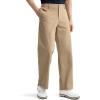 imageHISDERN Flex 505 Mens Relaxed Fit Golf Pants Stretch 30quot32quot Quick Dry No Iron for Daily Casual Work with Utility PocketKhaki