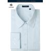 imageHISDERN 101C Mens Dress Shirts Long Sleeve Easy Care Quick Dry Breathable Regular Fit Formal Business Casual S4XLLight Blue