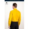 imageHISDERN 101C Mens Dress Shirts Long Sleeve Easy Care Quick Dry Breathable Regular Fit Formal Business Casual S4XLYellow
