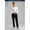 imageHISDERN Flex 301 Mens Stretch Golf Pants 30quot32quot Quick Dry Lightweight Beathable Comfy for Business and CasualBlack