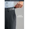 imageHISDERN Flex 301 Mens Stretch Golf Pants 30quot32quot Quick Dry Lightweight Beathable Comfy for Business and CasualIron Grey