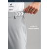 imageHISDERN Flex 301 Mens Stretch Golf Pants 30quot32quot Quick Dry Lightweight Beathable Comfy for Business and CasualLight Grey