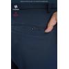 imageHISDERN Heat 701 Mens Thermal Golf Pants Stretch 30quot32quot No Iron Comfy for Winter Business Casual with Utility PocketNavy Blue