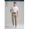imageHISDERN Flex 503 Mens Slim Fit Golf Pants 30quot32quot34quot No Iron Stretch Quick Dry for Business Work Casual with 5 PocketDark Grey