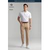 imageHISDERN Flex 503 Mens Slim Fit Golf Pants 30quot32quot34quot No Iron Stretch Quick Dry for Business Work Casual with 5 PocketKhaki