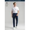 imageHISDERN Flex 503 Mens Slim Fit Golf Pants 30quot32quot34quot No Iron Stretch Quick Dry for Business Work Casual with 5 PocketNavy Blue
