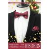 imageHISDERN Christmas Bow Tie ampamp Burgundy Tie Set Xmas Tree Pattern Holiday Parties Funny Neckties Handkerchief