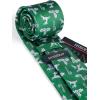 imageHISDERN Christmas Ties for Men Holiday Tie and Pocket Square Cufflinks Festival Party Xmas Funny Silk Woven NecktieCgreen  Deer and Candy Cane