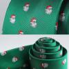 imageHISDERN Christmas Ties for Men Holiday Tie and Pocket Square Set Lot 3 PCS Tie Pack Gift Box Neckties ampamp HandkerchiefT5s1