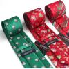 imageHISDERN Christmas Ties for Men Holiday Tie and Pocket Square Set Lot 3 PCS Tie Pack Gift Box Neckties ampamp HandkerchiefT5s1