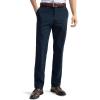 imageHISDERN Flex 501 Mens No Iron Dress Pants Golf Pants 30quot32quot Stretch Quick Dry for Business Work Casual with 5 PocketNavy Blue